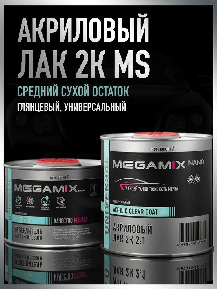 какой выбрать лак для покраски авто бренд megamix